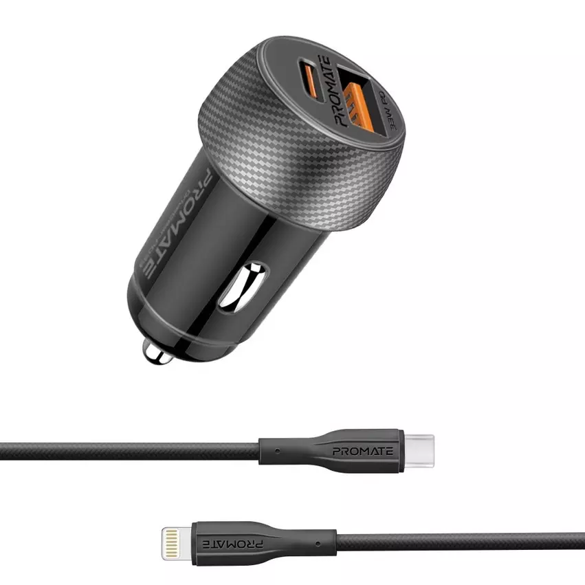 Promate 33W Car Charger